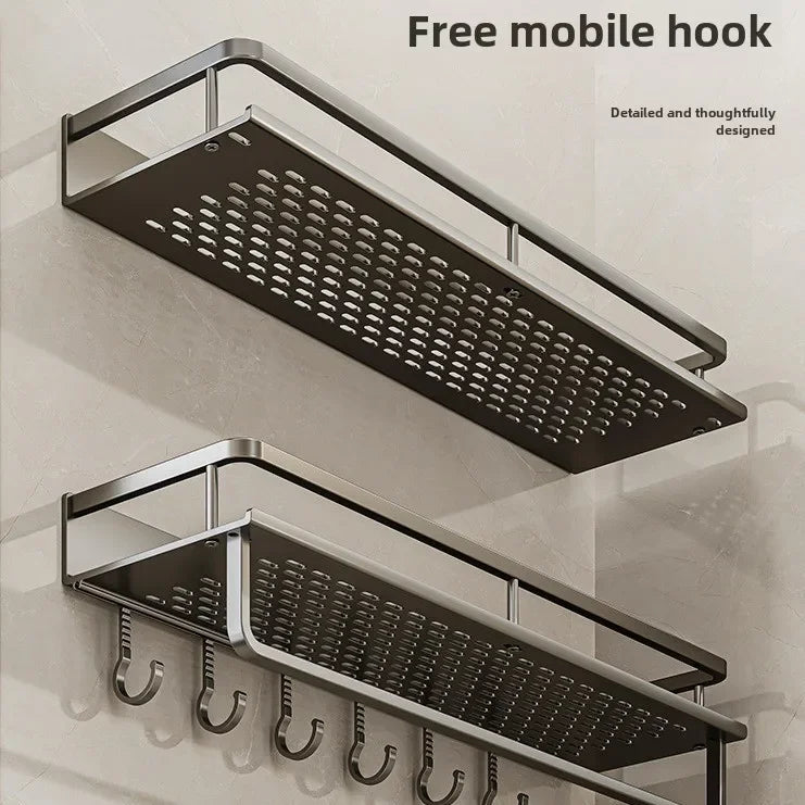 No-Drill Shower Gel Wall Storage Rack