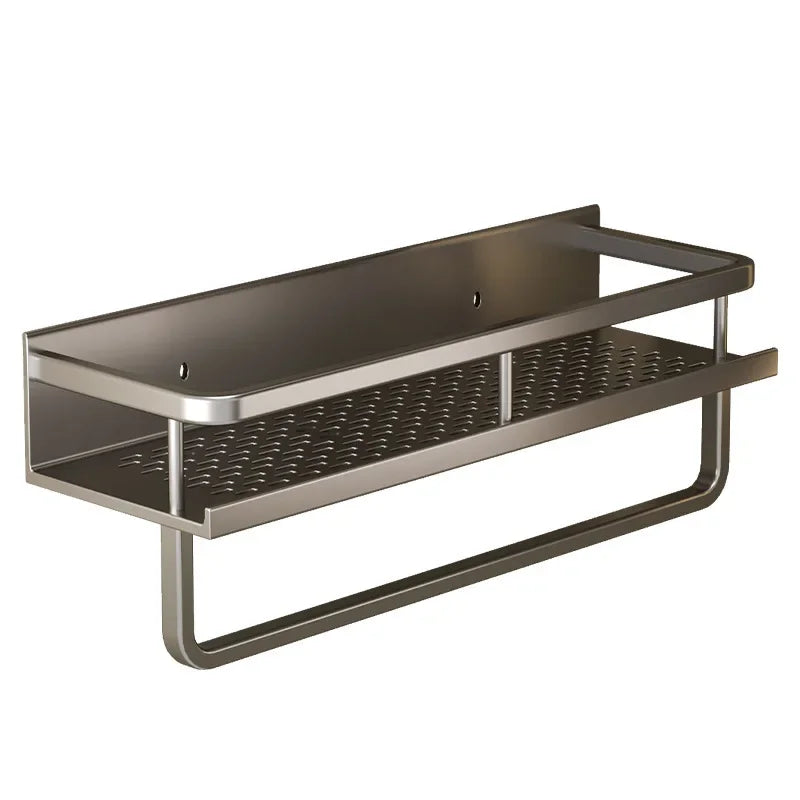 No-Drill Shower Gel Wall Storage Rack