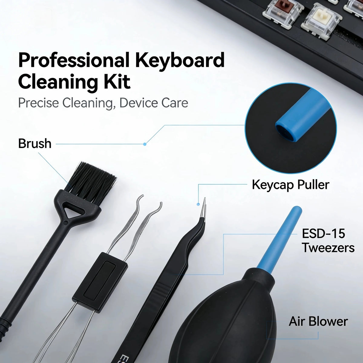 4-in-1 Mechanical Keyboard Cleaning Kit