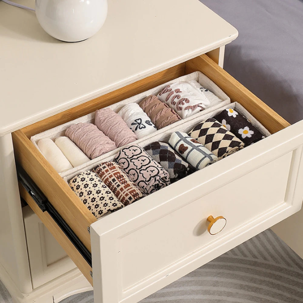 Drawer Wardrobe Storage Organizers Cabinet Drawer Clothes Storage Box for T-Shirts Jeans Underwear Pants Organizer Box