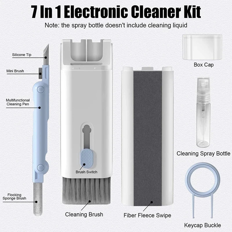 7-in-1 Keyboard Cleaner & Keycap Puller Kit