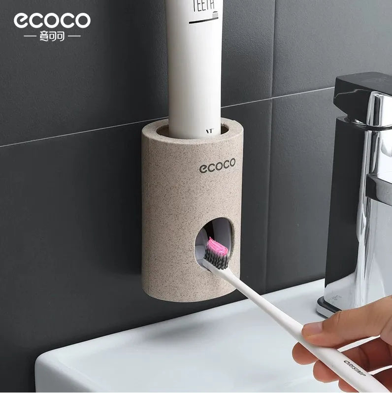 Espremedor de pasta de dente inteligente, item essencial para banheiro, economizador de espaço, acessório para casa, ideal para dormitórios e organização doméstica.
