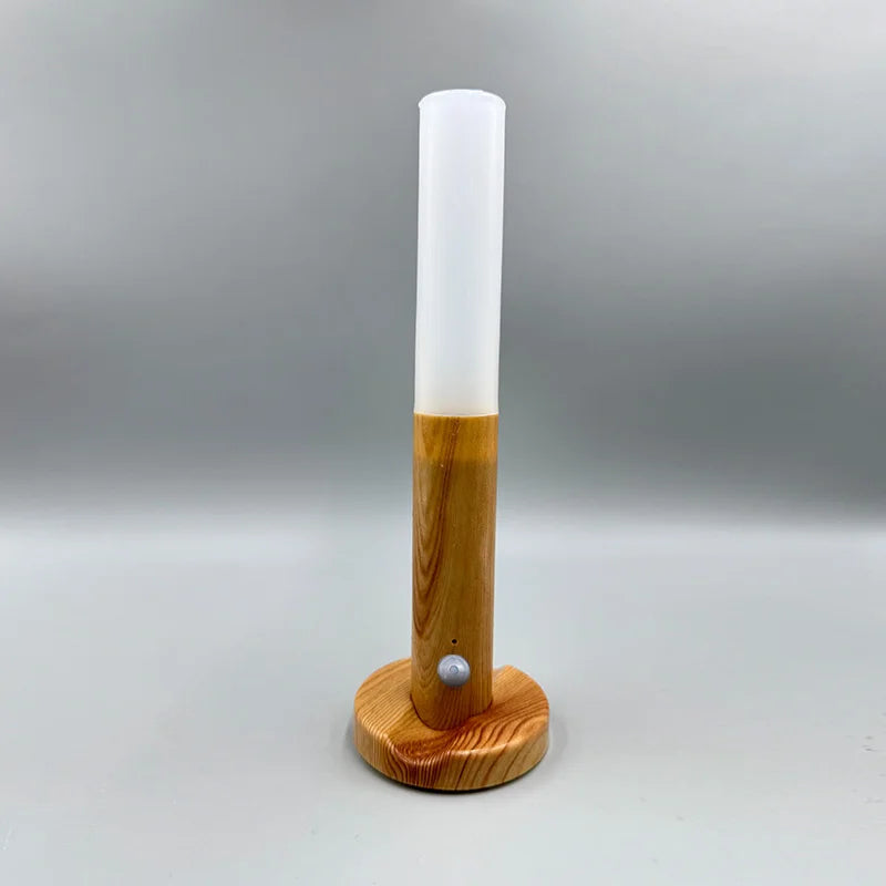 Luminária Noturna LED com Sensor de Movimento Inteligente Recarregável Magnética de Parede Portátil para Corredor, Quarto, Escadas, Banheiro, Armários e Decoração