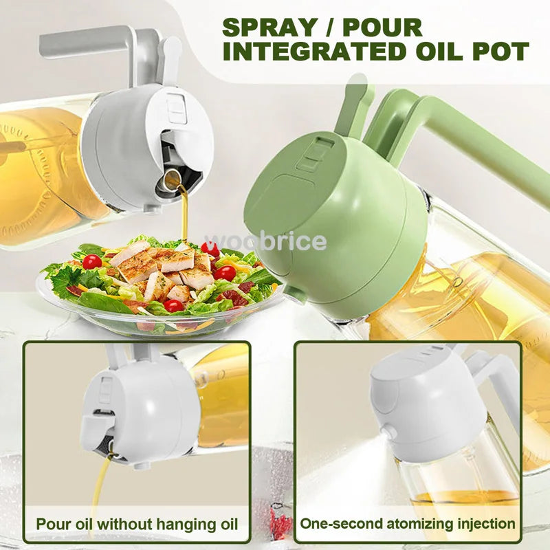 2-in-1 Kitchen Oil Sprayer & Brush