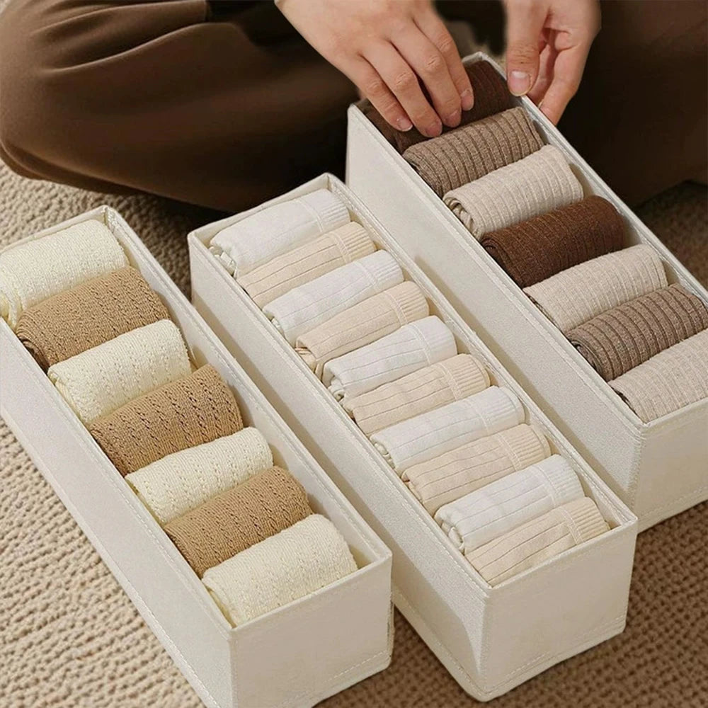 Drawer Wardrobe Storage Organizers Cabinet Drawer Clothes Storage Box for T-Shirts Jeans Underwear Pants Organizer Box