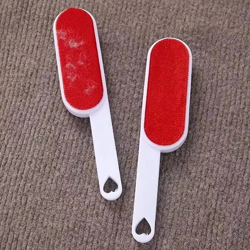 Removedor de Fiapos de Escova Estática de Dupla Face, Fácil de Operar, Reutilizável, Remove Fiapos Sem Danificar as Superfícies dos Itens