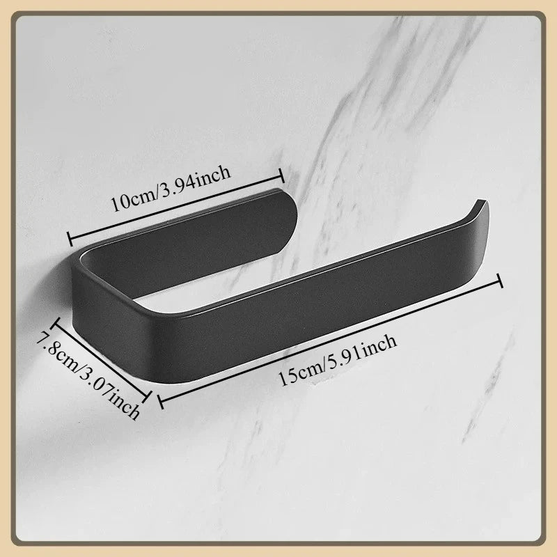 Multifunctional Wall-Mounted Towel Rack