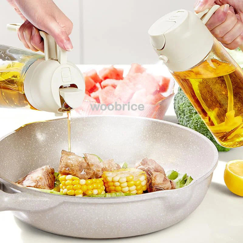 2-in-1 Kitchen Oil Sprayer & Brush