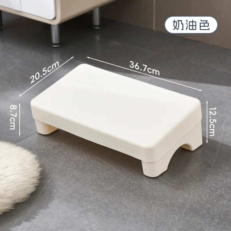 Apoio para os Pés Ergonômico em PP para Mesa, Banqueta Confortável que Economiza Espaço para Trabalho no Escritório, Estudos, Sofá e Casa