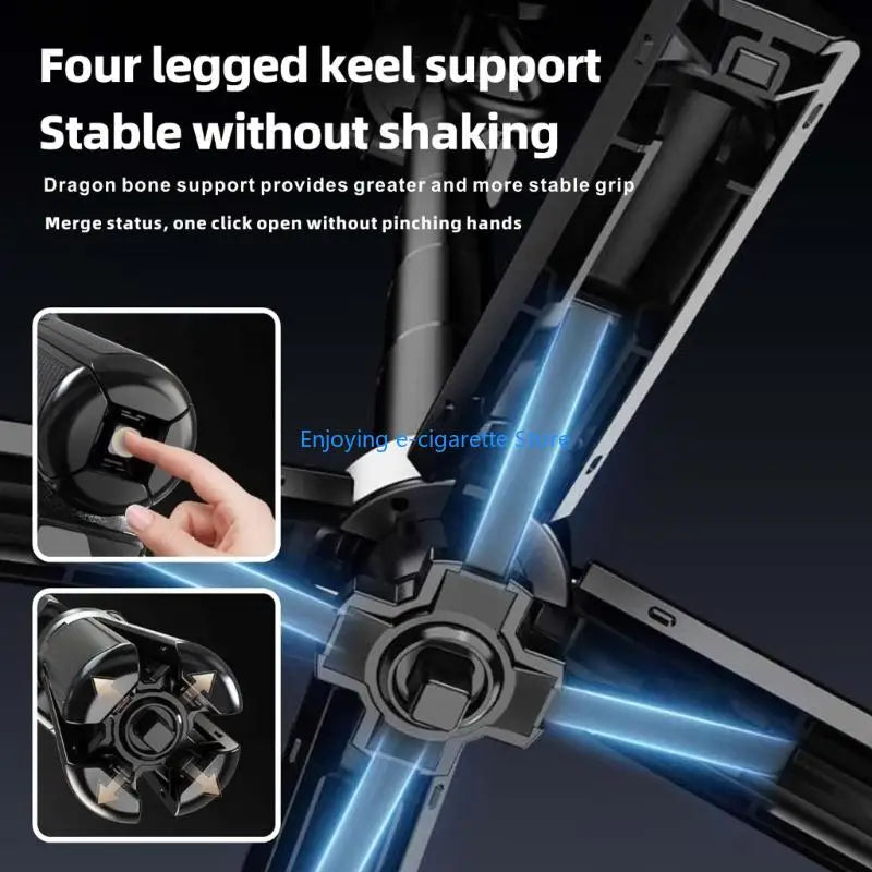 Foldable Phone Stand with Extendable Arm